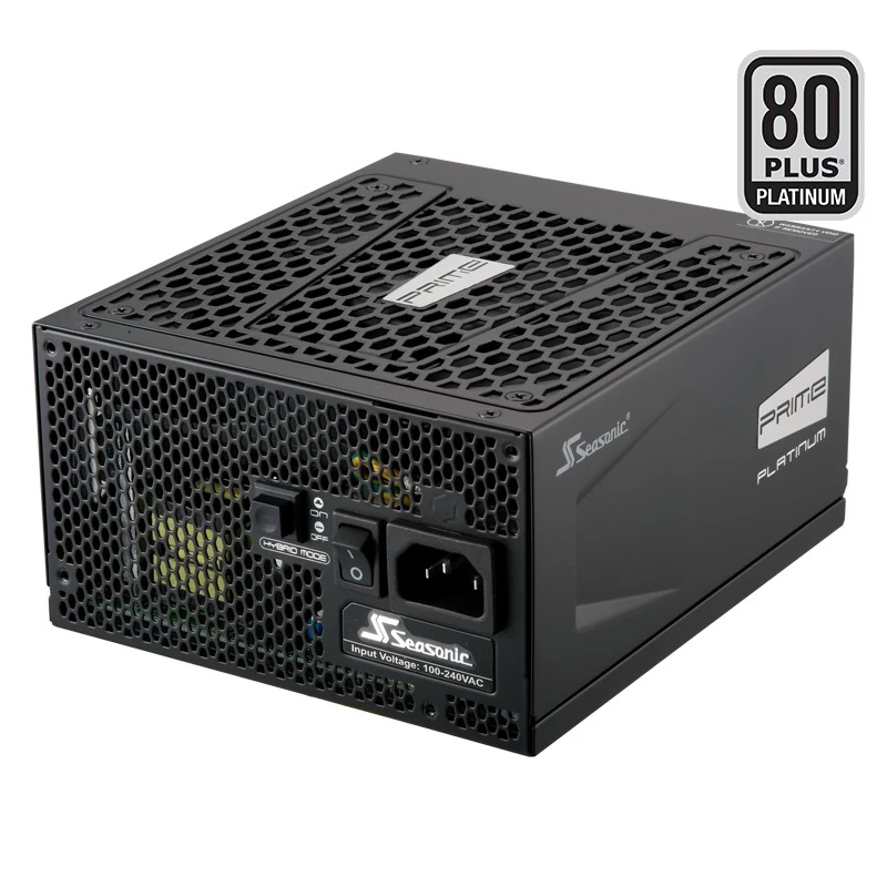 Блок питания Seasonic ATX 650W PRIME PLATINUM SSR-650PD 80+ platinum(24+4+4pin) APFC 135mm fan 6xSA