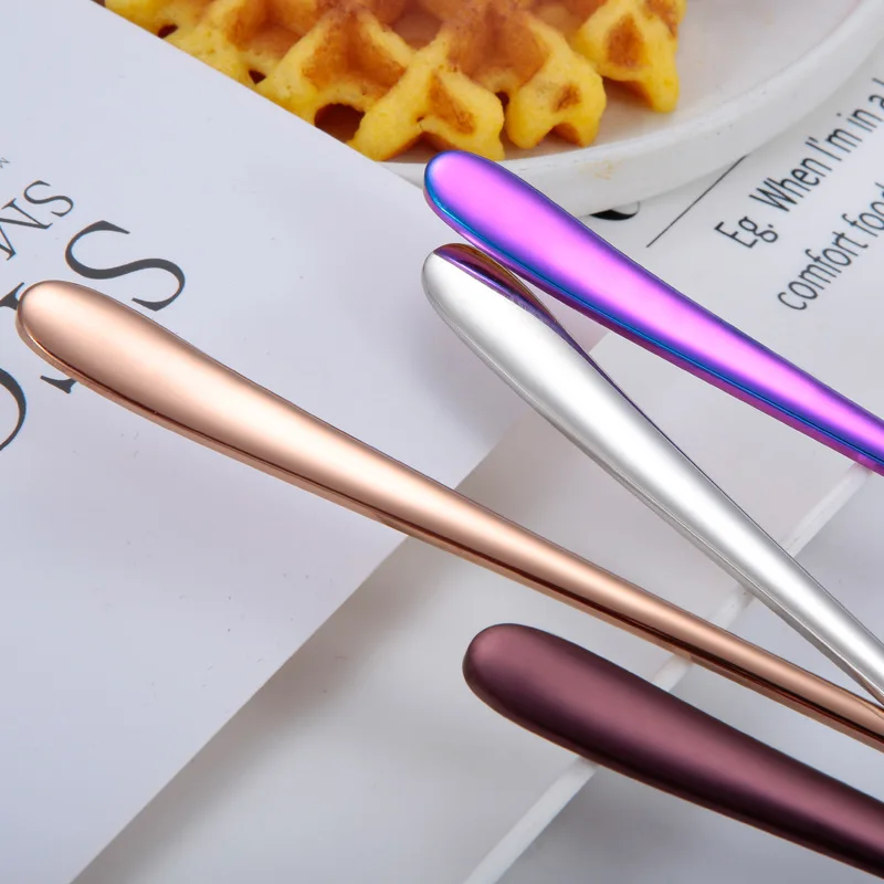 Вилка из нержавеющей стали корейский стиль вилка для ресторана отеля титановая