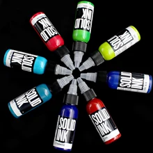 Чистый, набор чернил для татуажа, пигмент, профессиональное пигмент краска для тату pigmentos тату краска tinta para labios хна для тату цвет tinta para tatuar