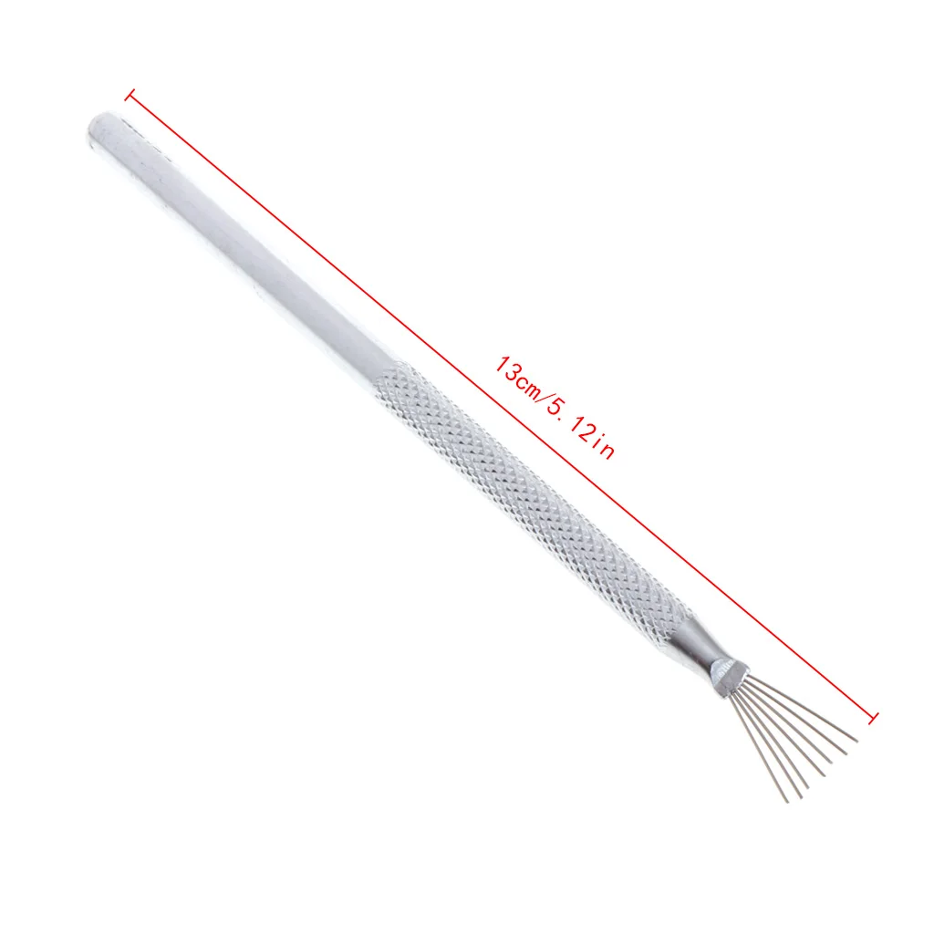 

7 pin Clay Sculpture Poke Needle Steel Wire Brush Metal Modelling DIY Tools