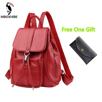 

MDoxhide Fashion Mummy Maternity Nappy Bag Capacity Baby Leather Bag Travel Backpack Desinger Nursing Bag Free Wallet Gift