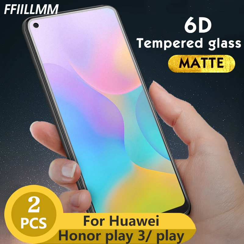 Матовое защитное стекло 2 шт./лот для Huawei Honor Play 3 закаленное Защита экрана |