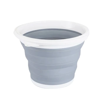 

Foldable Wash Bucket Creative Plastic Portable Kitchen Bathroom Camping Car Washing Fishing Clean Tool Outdoor Accessories