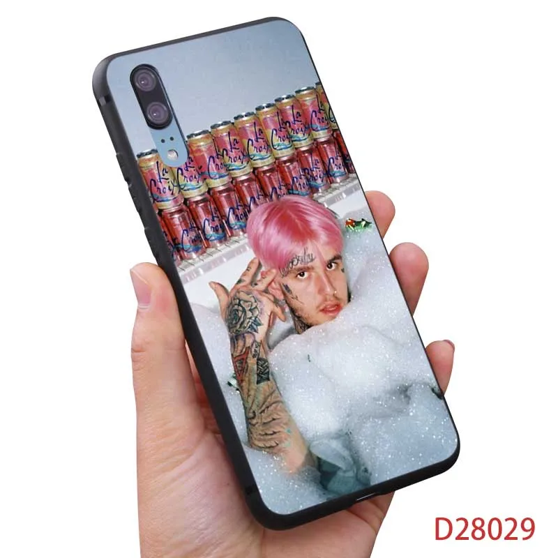 Мягкий силиконовый чехол для телефона huawei honor 9x pro 8x10 20 10 lite 20 pro Rap Singer Lil Peep hellboy Life Cry Baby - Цвет: D28029