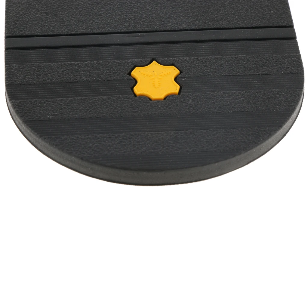 2 Pair New Grain Rubber Glue on Shoe Heels DIY Replacement Repair - 6mm