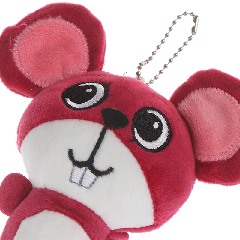 Подарки на год милые мягкие плюшевые игрушки мыши Kawaii крыса мягкие игрушки для детей домашний Рождественский декоративный брелок для ключей