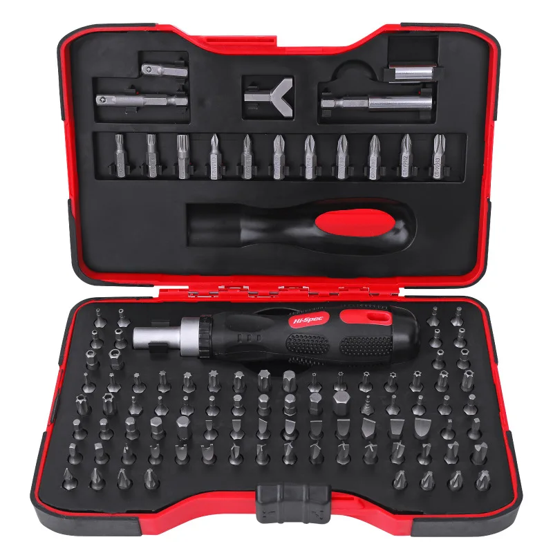 

101x Screwdriver Set Ratchet Handle For Cell Phones Laptop Computer Repair Tools