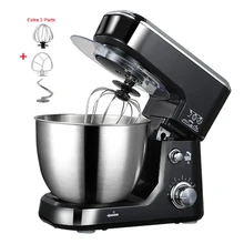 1000 Вт 4л домашний миксер для теста, миксер для взбивания яиц, кухонный блендер, Многофункциональный кухонный комбайн, Ультра мощный кухонный миксер