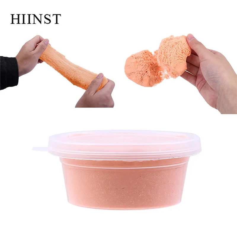 HIINST, рождественские игрушки, сделай сам, слизи, антипригарное, Грязевое, сплошное, мягкое, для снятия стресса, игрушка, подарок для детей, для взрослых, ароматизированный Лизун, снимает стресс, игрушки - Цвет: Оранжевый