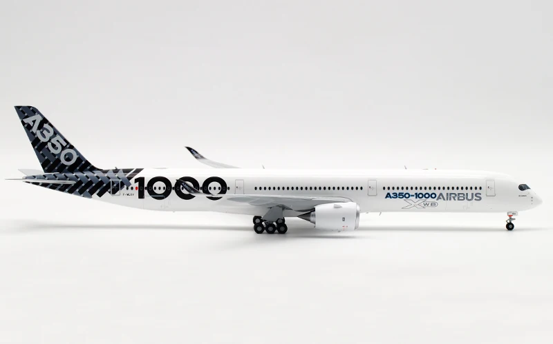 37CM1: 200 Airbus 350 A350-1000 самолет сплав модель и основа шасси Коллекционная литая игрушка Коллекция
