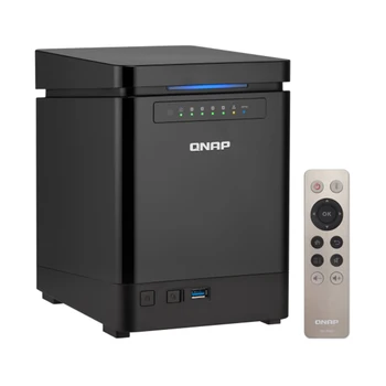 

QNAP TS-453Bmini 8G 4-bay diskless NAS, nas server nfs network storage cloud storage, 3 years warranty