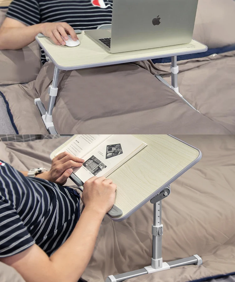 Регулируемая высота/угол ноутбук кровать стол складной стоящий компьютерный стол с охлаждающим вентилятором Лифт диван стол обеденный стол