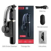 

Handheld Smartphone Gimbal Stabilizer Selfie Stick Action Camera Mini Tripod Bluetooth-Compatible Remote Monopod for iOS Android