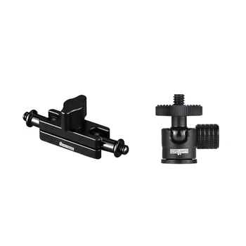 

flash magic arm 360 rotate 1\4 " screw male Photography mount universal aluminium alloy light monitor adapter mobile phone clip