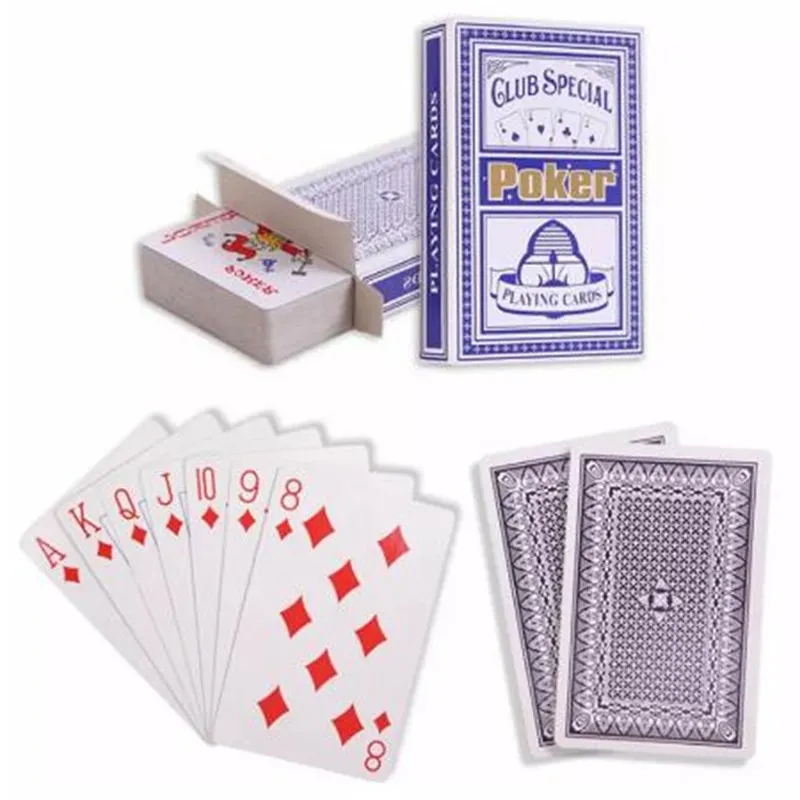 Playing Cards PVC Poker Cards Waterproof Hold'em Plastic Game Card