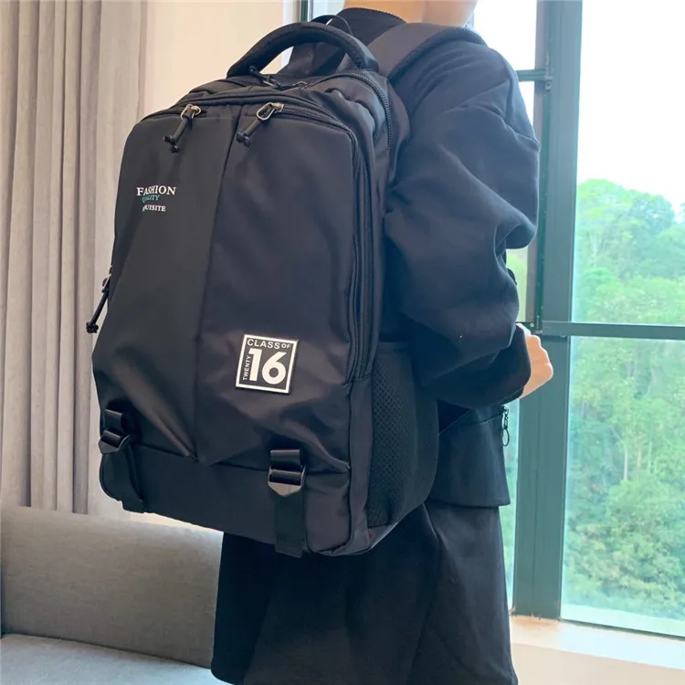 

2020 Height Umbrella Cloth Material High-End's Zipper 3-Color with Computer Compartment High-End Men And Women Backpack