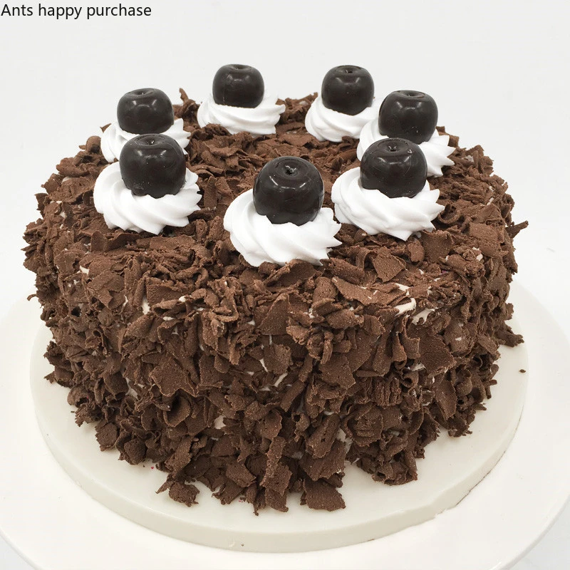Chocolate Color Cake Model Simulation Plastic Birthday Cake Sample Decorating Tools Photo Props Cakes Shop Cupboard Sample Cake Molds Aliexpress