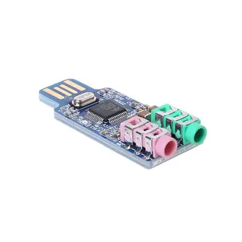 

CM108 USB Drive Free Sound Card Laptop Computer External Sound Card Module