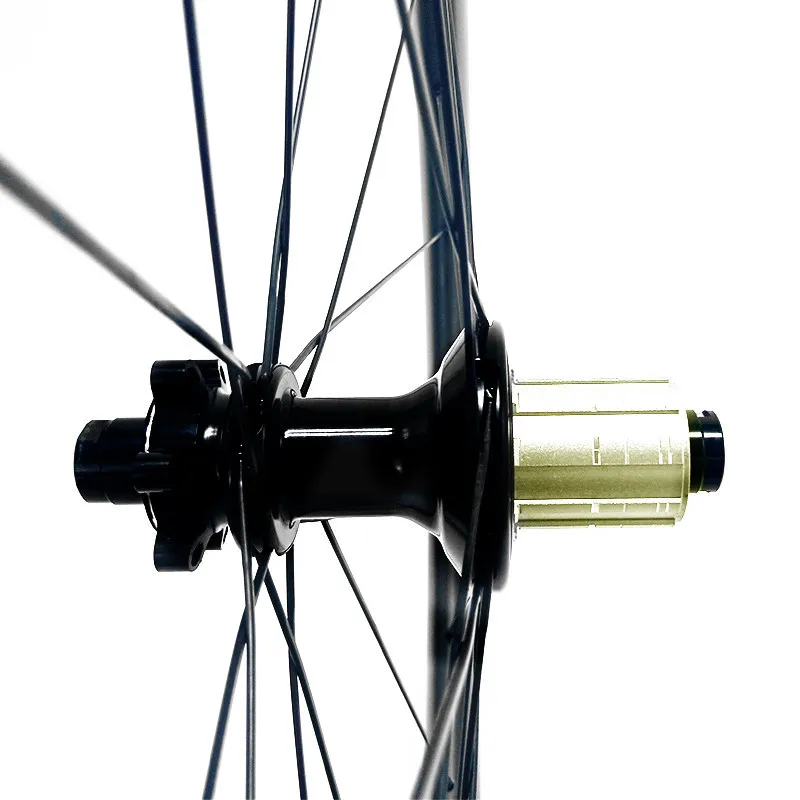 Perfect 700c road carbon wheels disc brake 38x23mm clincher carbon wheels pillar 1420 Spoke CX32 QR 1450g  bicycle disc wheelset 5