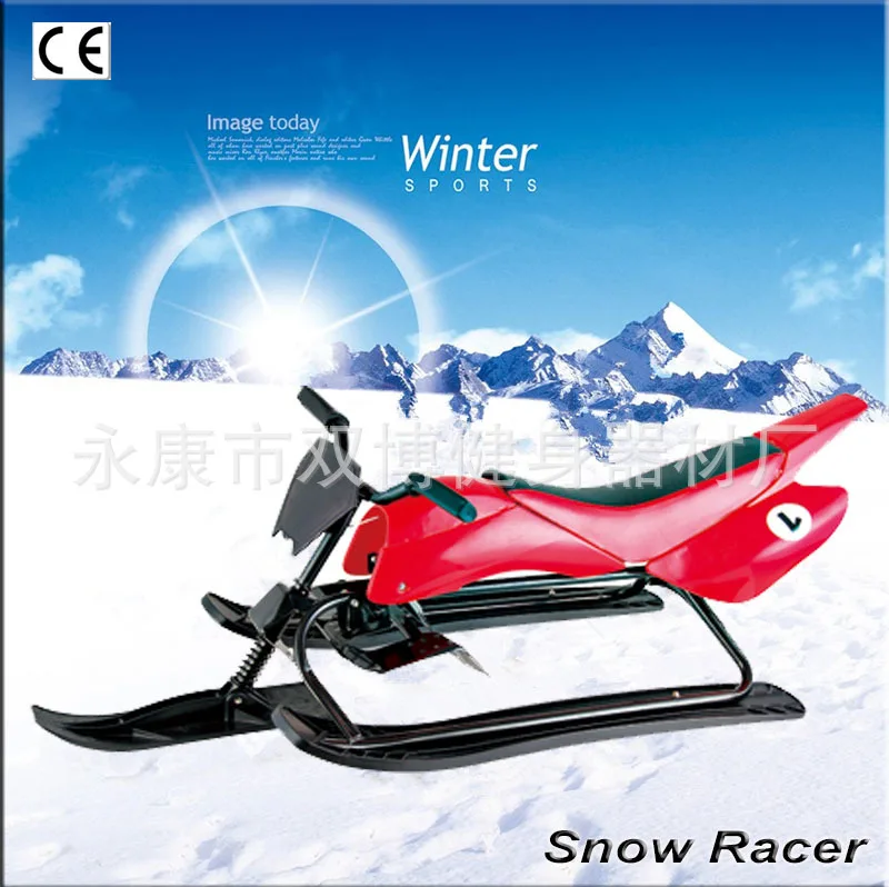 Сила оптовой продажи в Европе и Америке детский сани снегоход Japtik Sled