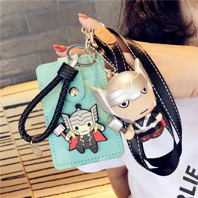 1 шт. kawaii корейский мультфильм ID карты держатель милый для кредитных карт пакеты День рождения Рождественский подарок для девочки мальчик - Цвет: 22