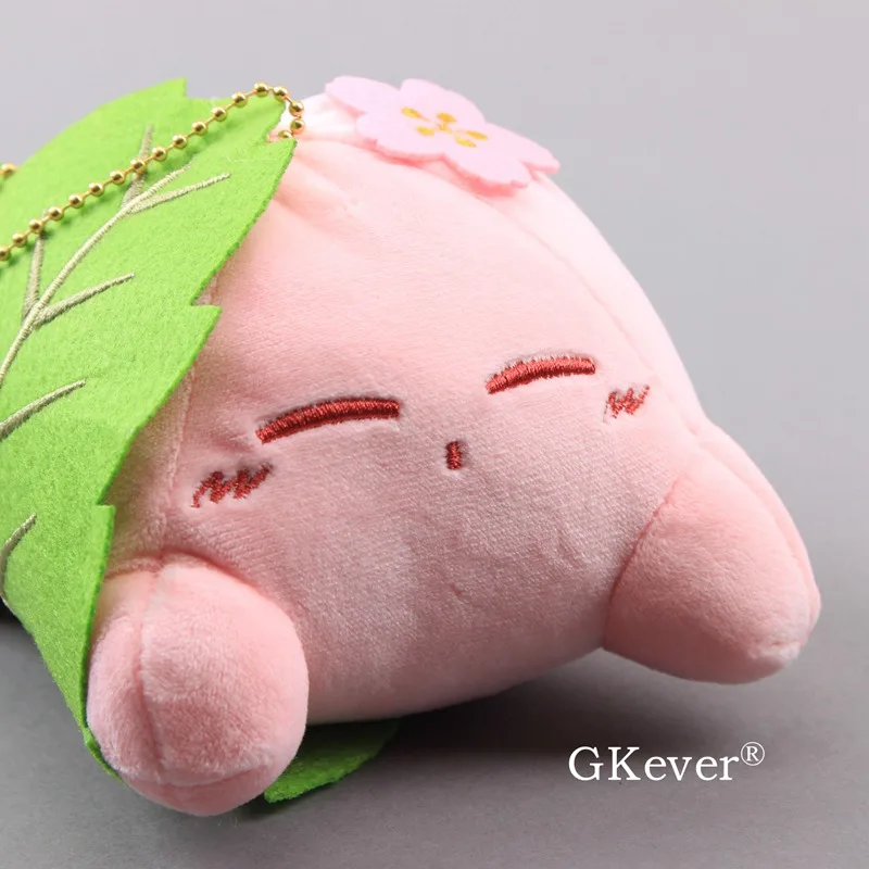 Kawaii Кирби плюшевый брелок-подвеска милая розовая игра Кирби персонаж кукла аниме мультфильм мягкие животные игрушки дети мальчик подарок