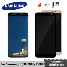 J600 ЖК-дисплей для samsung Galaxy J6 J600F J600Y сенсорный экран для samsung J600G дисплей SM-J600F J600FN/ds Запчасти для сборки