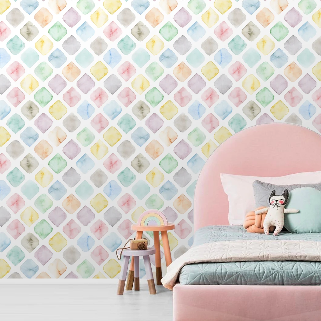 papel de parede descascavel geometrico papel 01