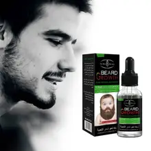 30ml Natural Men Organic Beard Essential Oil Nourishing Moustache Hair Facial Hair Grow Beard Growth Oil Grow Men Strength Beard