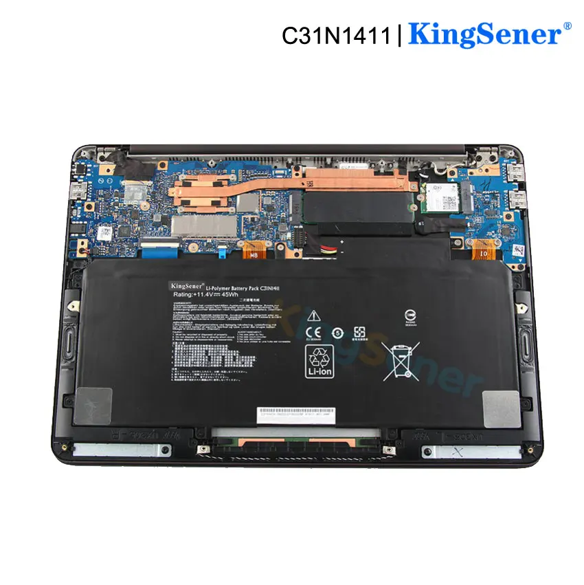 KingSener C31N1411 Аккумулятор для ноутбука Asus Zenbook U305 U305F U305FA U305CA UX305 UX305CA UX305F UX305FA 11,4 V 45Wh