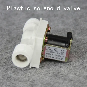 

Plastic solenoid valve Plastic normally closed solenoid valve 4 minutes / 6 minutes AC 220V / DC 12V with protective cover 1Pcs