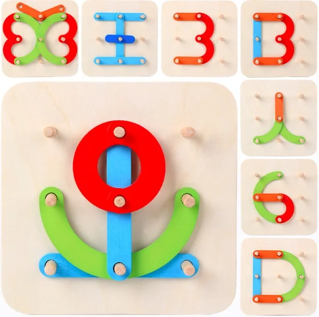 Top rated Montessori A Hundred Change Collage Wooden Pillar Educational Intelligence Toys for Babies and Toddlers Boys and Girls 2