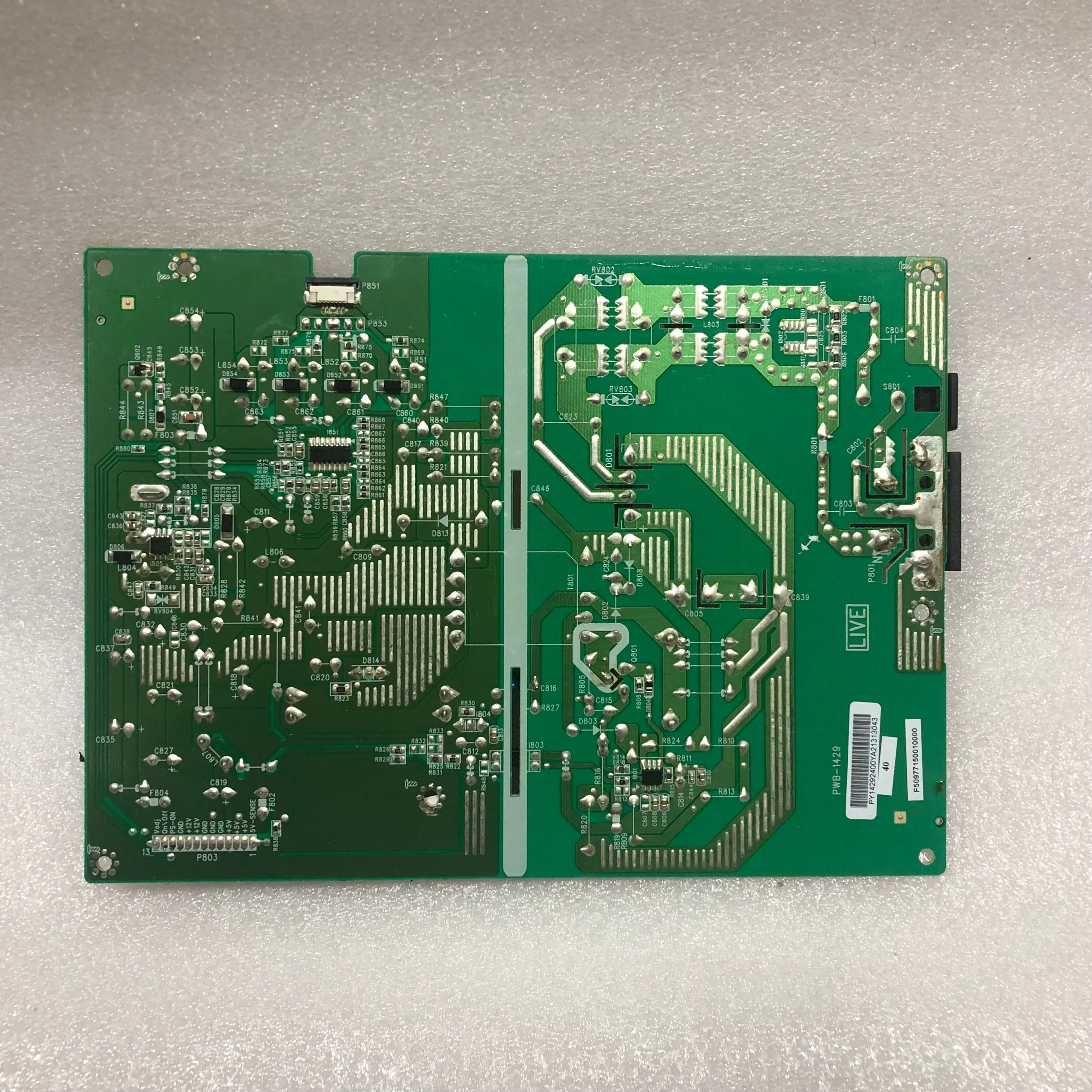 1 шт./lote Оригинальное качество, оригинальные аутентичные ZR2440W Высоковольтная плата PWB-1429 гарантированного качества TPC-06034XXXX