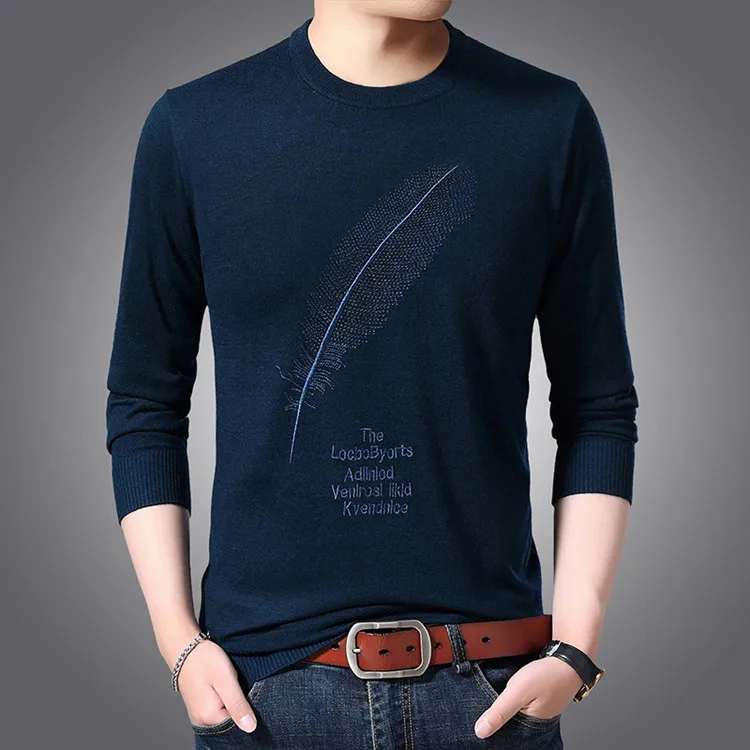 Men's New Knitted Sweater Men's Leisure Sweater Fall/Winter Korean Knitted Backing Shirt mens sweaters Men's New Knitted Sweater Men's Leisure Sweater Fall/Winter Korean Knitted Backing Shirt mens sweaters