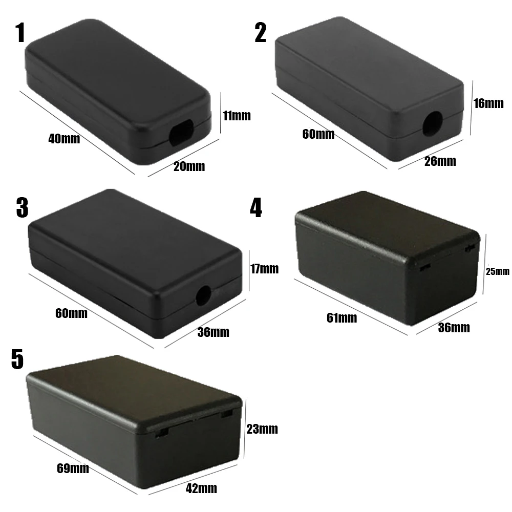 Electronic Enclosure Case ABS Plastic Project Box Storage Box Waterproof DIY Housing Instrument Case
