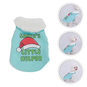 

Lovely Pet Clothes Christmas Warm Puppy Hoodie Coat Winter Clothing Pet Apparel