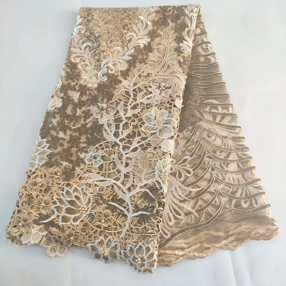 Guipure Cord Lace Fabric 