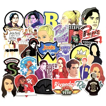 

35pcs Riverdale Sticker Jughead Jones Paster Scrapbook Craft Decor Cosplay Prop Accessories