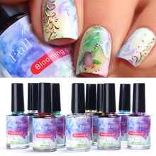 12 шт. лак для ногтей Гель-лак чернила жидкий размытый цветок Цветущий градиент акварельный пузырьковый мрамор инструмент для дизайна ногтей маникюр SA895-1