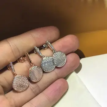 

2020 new original letter gypsophila diamond earrings pendants new jewelry gifts for fashionable ladies