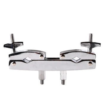 

Practical Metal Connecting Clamp Holder Bracket Percussion Drum Set For Drum Cymbal Parts Accessories Replacement Accessory