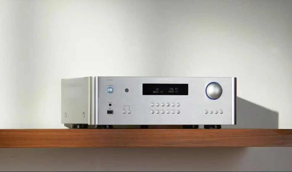 Ultimo Rotel Ra-1572 Amplificatore Di Potenza Per Uso Domestico Amplificatore Combinato Febbre Hifi 120W + 120W 8Ω