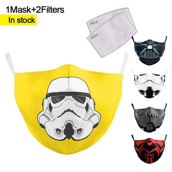 

Mouth Mask Reusable Protective PM2.5 Filter Paper Mask anti dust Face mask bacteria proof Flu Mask