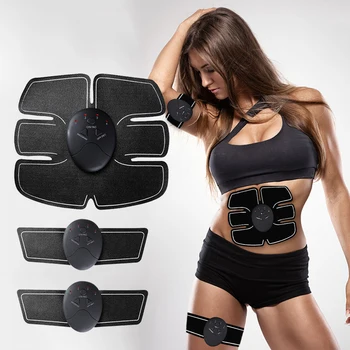 

ABS Muscle Stimulator Trainer Wireless Electric EMS Hips Trainer Smart Fitness Abdominal Training Slimming Massager Unisex