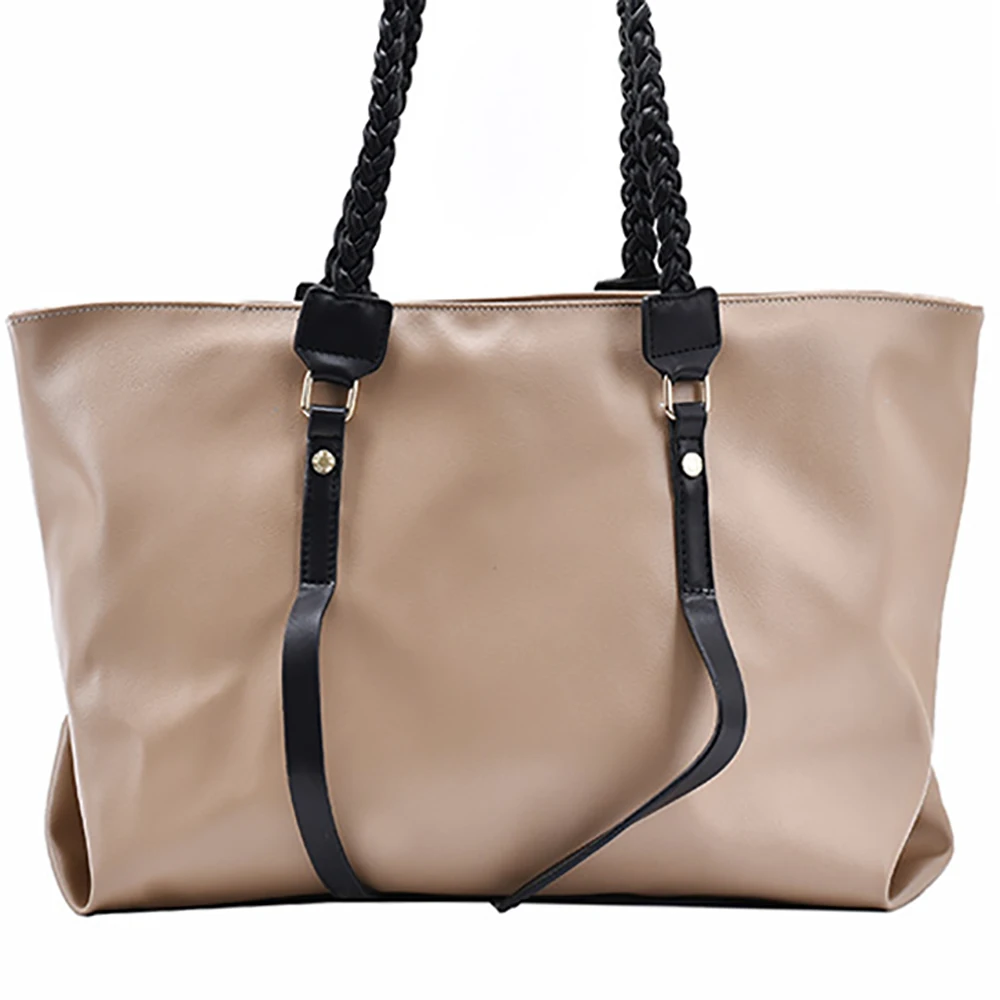 Large Capacity Tote Handbags For Women Ladies Brand Design Shoulder Bags Female Weave Chain Packages Free Shipping Travel Packs