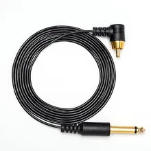 Татуировка крюк линия RCA Интерфейс ультра-тонкая Татуировка крюк линия силовые линии татуировки машина ручка мотор машины