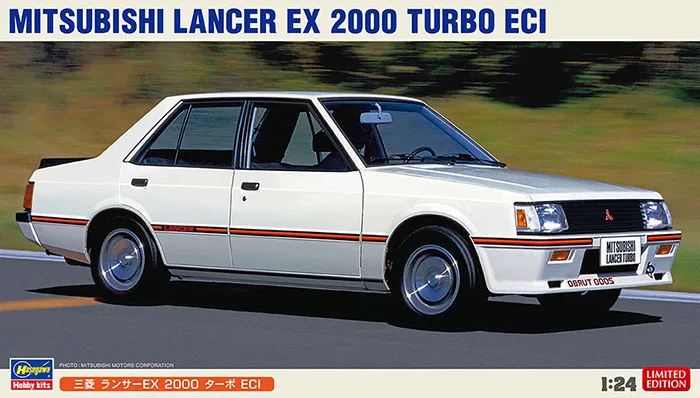 Hasegawa 20490 1/24 MITSUBISHI LANCER EX 2000 TURBO ECI Plastic Model Kit |