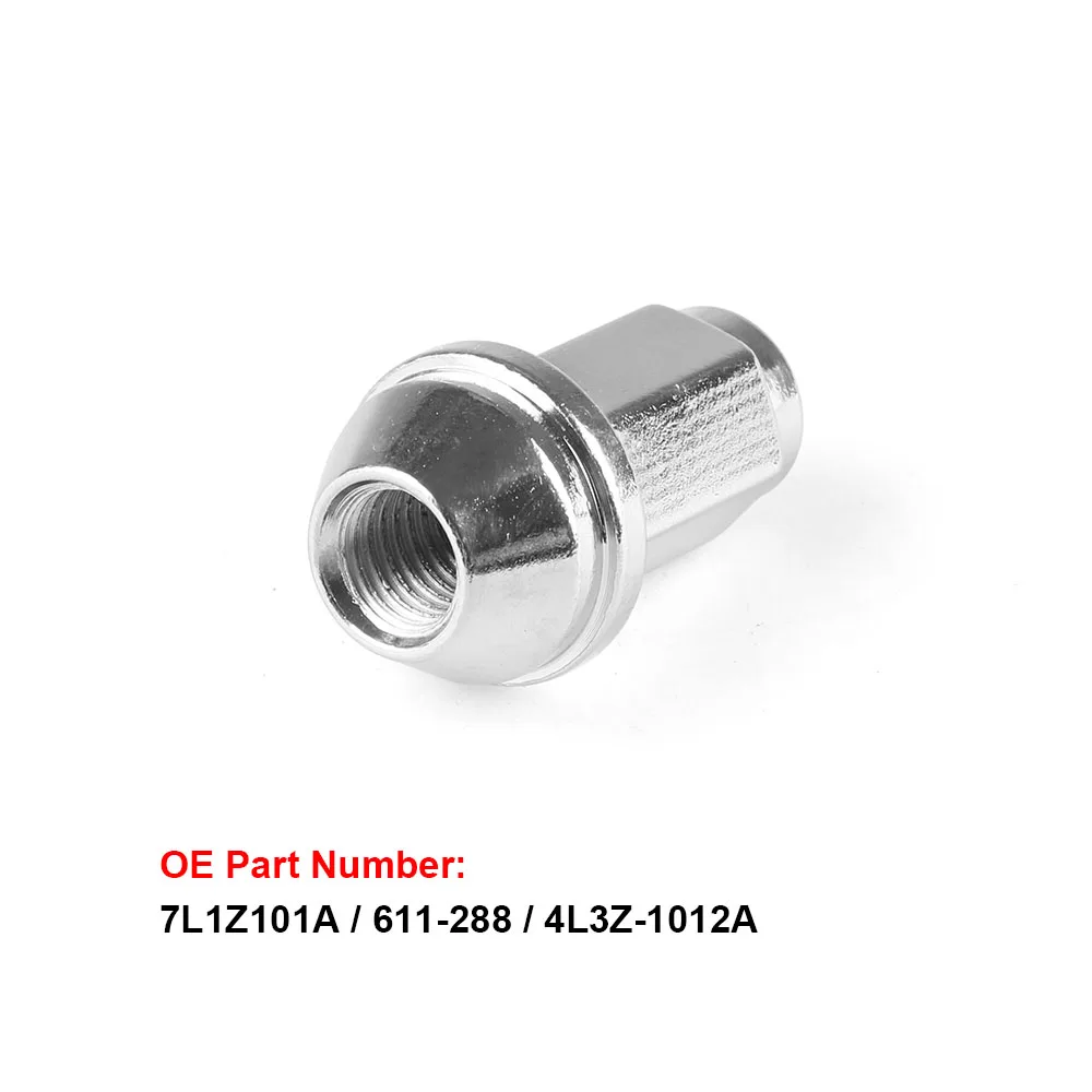 1pcs For Ford F150 Expedition Chrome 14x2.0 Wheel Lug Nuts Factory