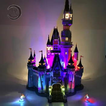 

Led Light Kit For Building City Street 71040 16008 Cinderella Princess Castle Model Blocks Creator Street Light Set
