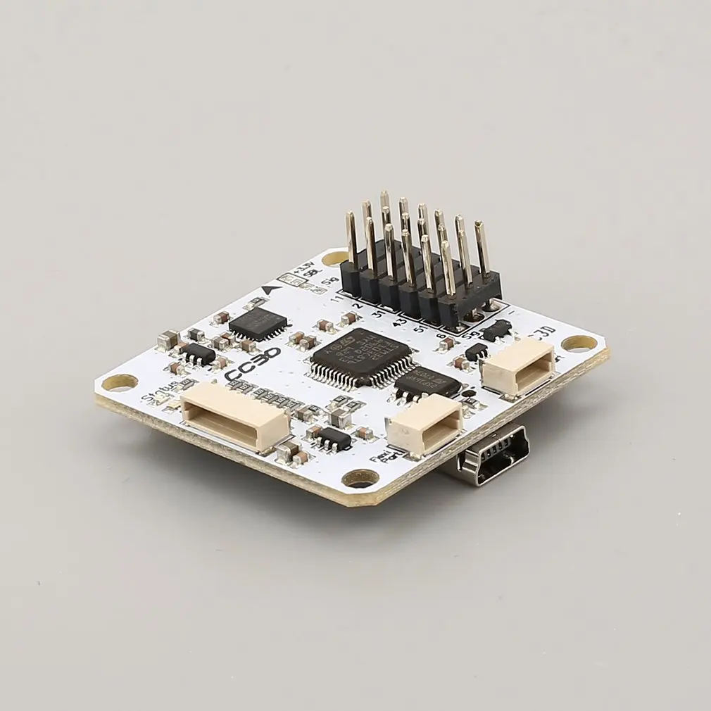 Горячая MR.RC CC3D Контроллер полета Openpilot самостабилизирующийся Профессиональный 32 бит идеально подходит для мультиротора RC мини-Дрон QAV250 белый